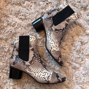 Isabel Marant Danelya Exotic Print Booties